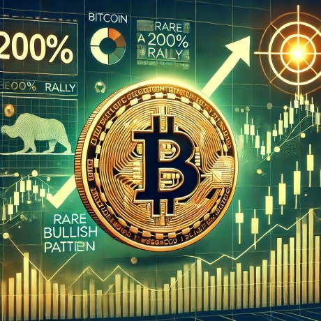 Bitcoin Poised for a 200% Rally as Analyst Spot Rare Bullish Pattern