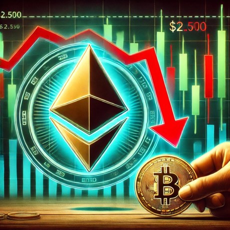 Ethereum Falls Below $2,500